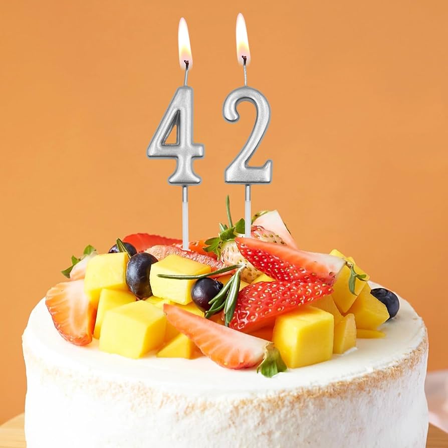 バースデーキャンドル Amazon.co.jp: 25歳 52歳の誕生日キャンドル ローズゴールド 52
